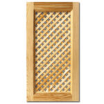 Diagonální borovicová dvířka – surová / neošetřená - Obrázek 7