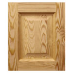 Kazetová dvířka z borovicového dřeva – surová / neošetřená - Obrázek 2