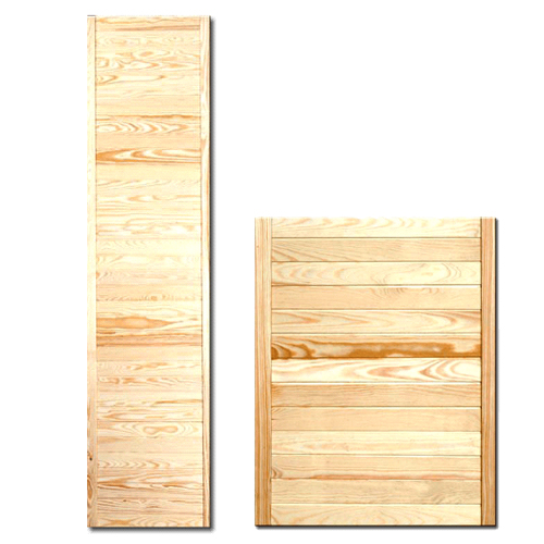 Fronty panelowe surowe 3 Panelová dvířka ze surového borovicového dřeva - Obrázek 1